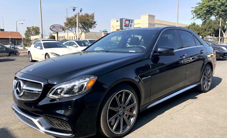 2015 Mercedes-Benz E-Class E63 AMG 4MATIC S-Model Sedan