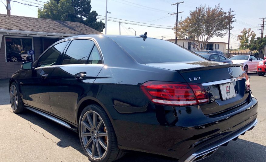 2015 Mercedes-Benz E-Class E63 AMG 4MATIC S-Model Sedan