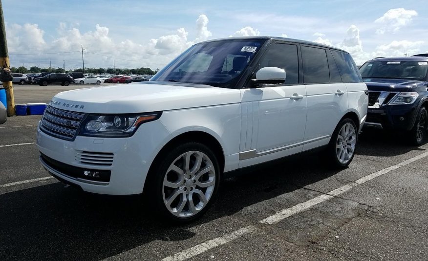 2016 Land Rover RANGE ROVER V6 HSE