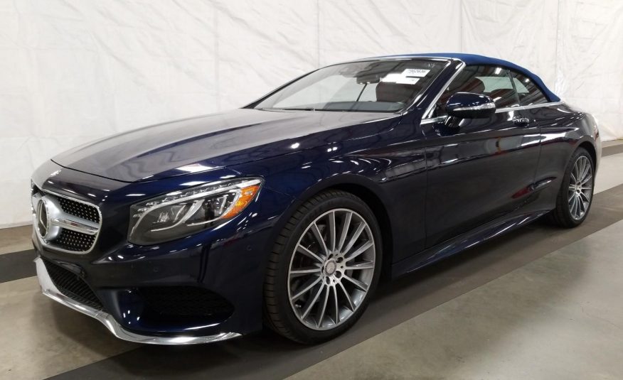 2017 Mercedes-Benz S550A S550