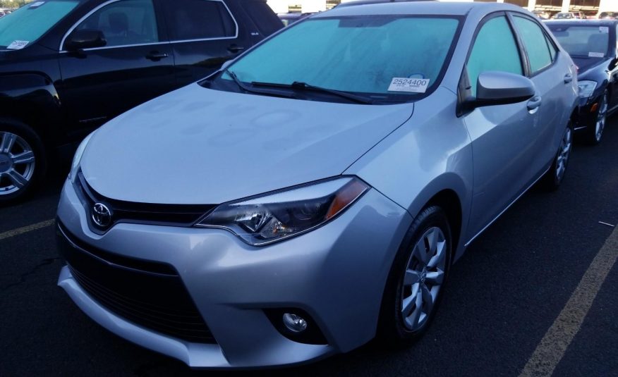 2016 Toyota COROLLA LE