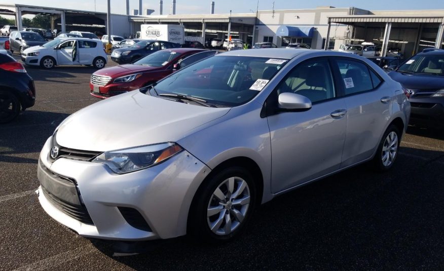 2015 Toyota COROLLA LE