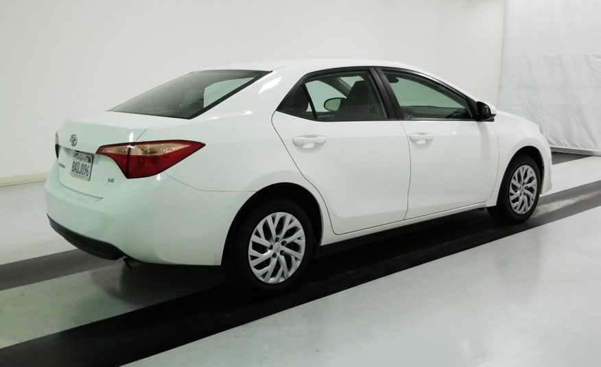 2017 Toyota COROLLA LE