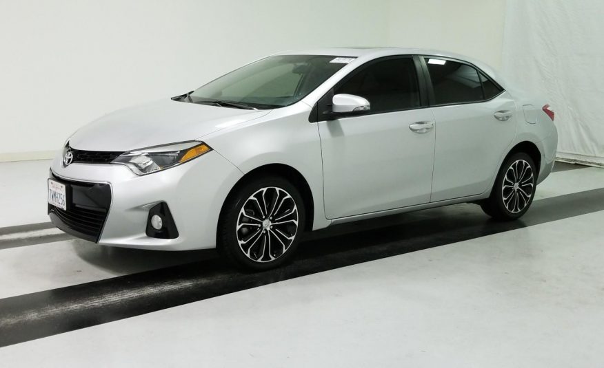 2016 Toyota COROLLA S