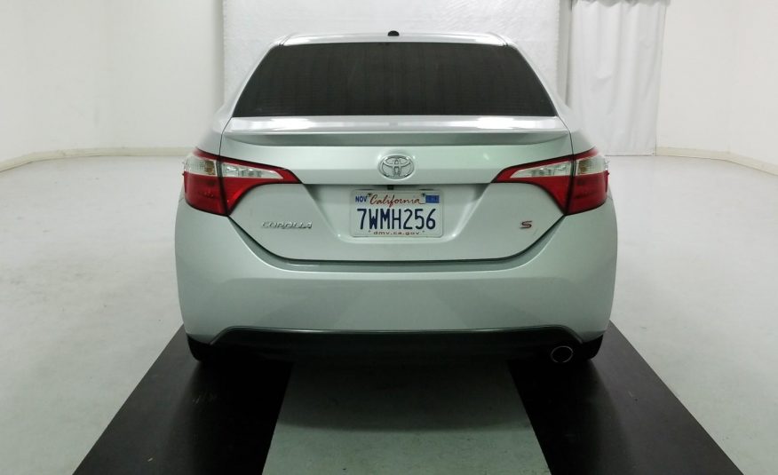 2016 Toyota COROLLA S