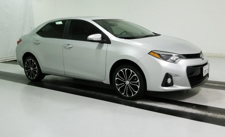 2016 Toyota COROLLA S