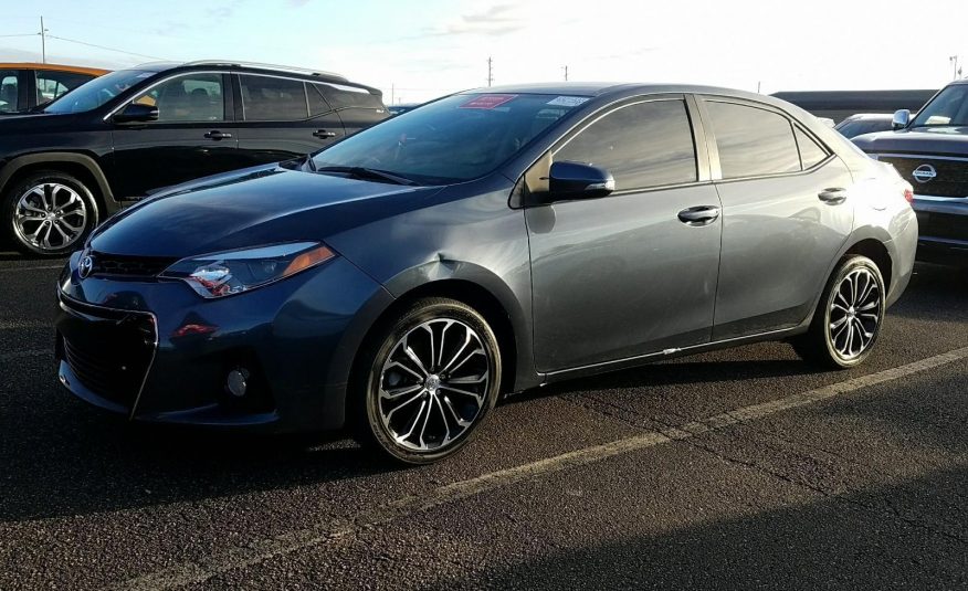 2016 Toyota COROLLA S PLUS