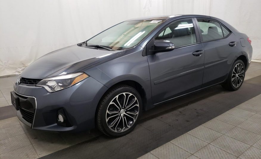 2016 Toyota COROLLA S PLUS