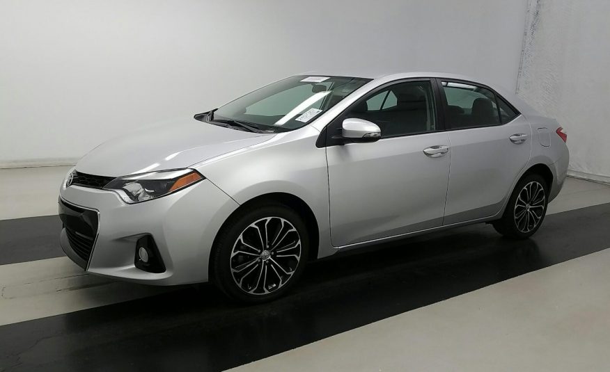 2016 Toyota COROLLA S PLUS