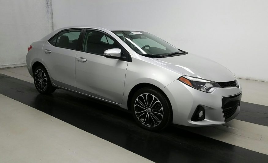 2016 Toyota COROLLA S PLUS