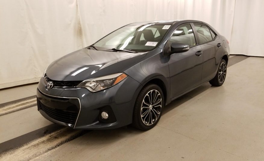 2016 Toyota COROLLA S PLUS