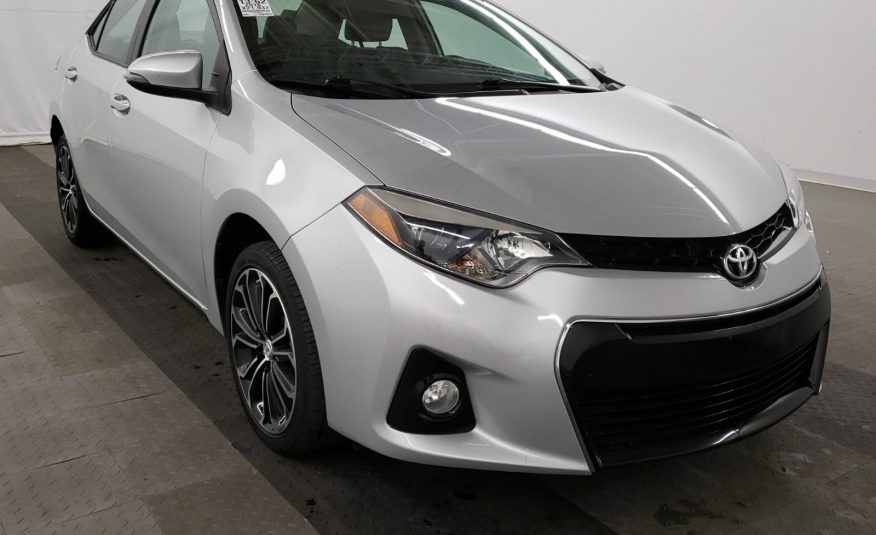 2016 Toyota COROLLA S PLUS