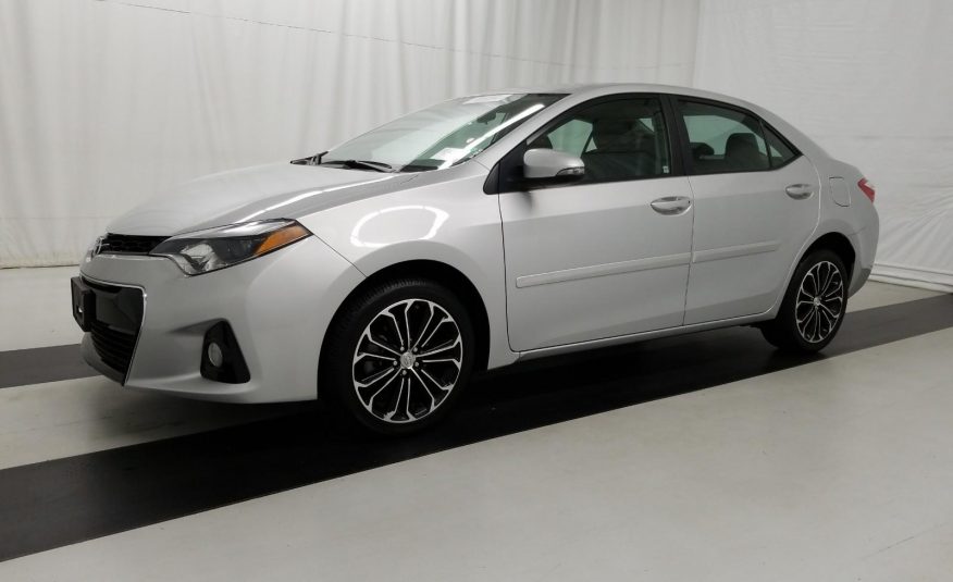 2016 Toyota COROLLA S