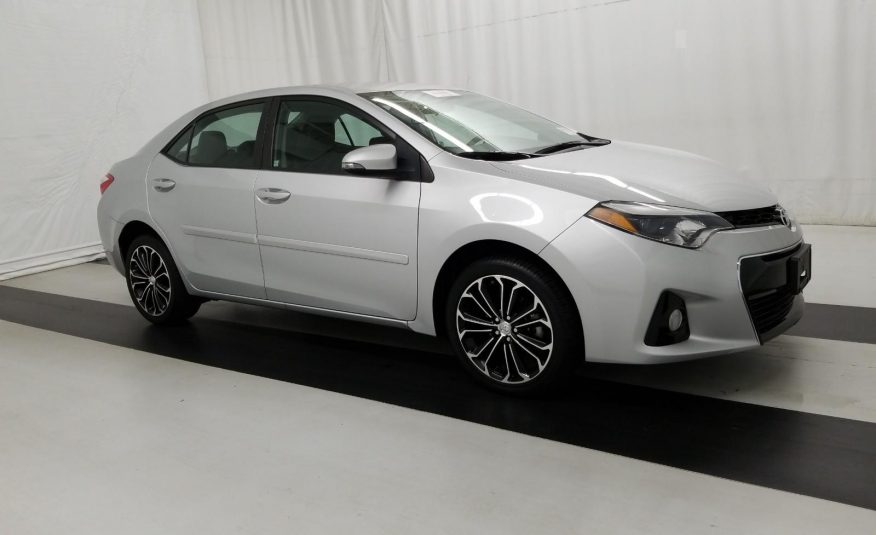 2016 Toyota COROLLA S