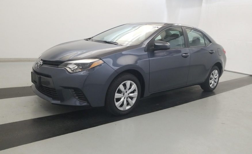 2016 Toyota COROLLA LE