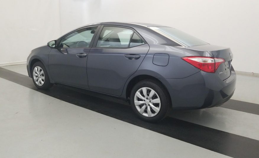 2016 Toyota COROLLA LE