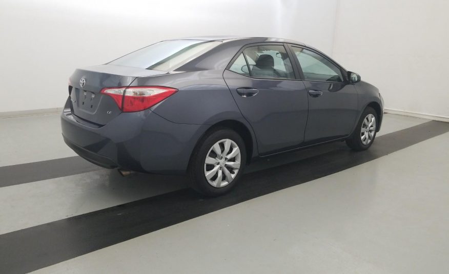 2016 Toyota COROLLA LE