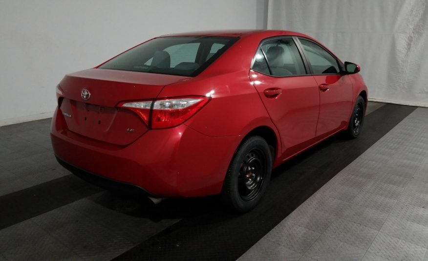 2016 Toyota COROLLA LE