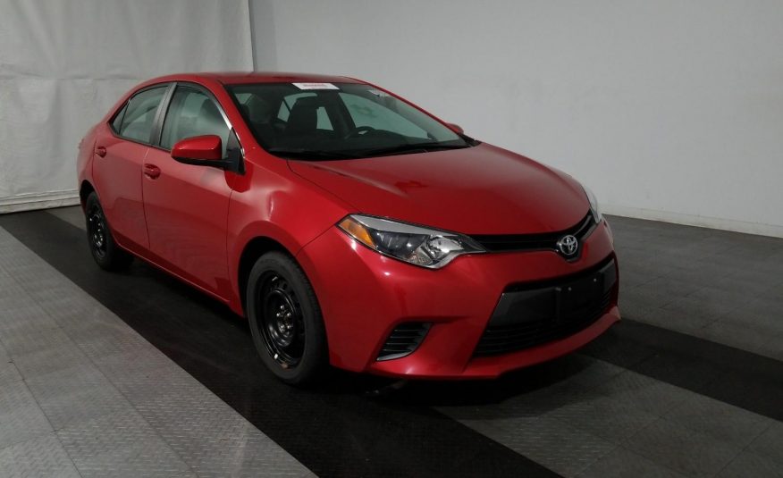 2016 Toyota COROLLA LE