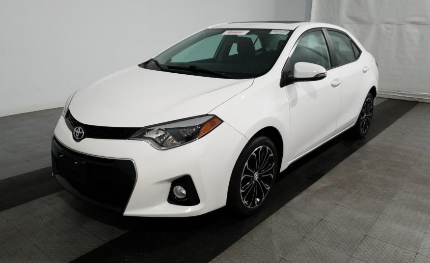 2016 Toyota COROLLA S PLUS