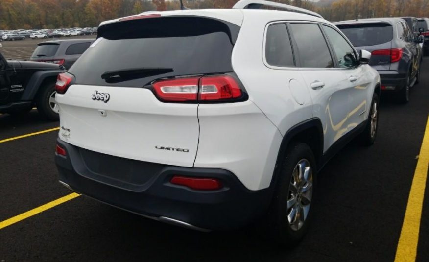 2016 Jeep CHEROKEE 4X4 4C LIMITED