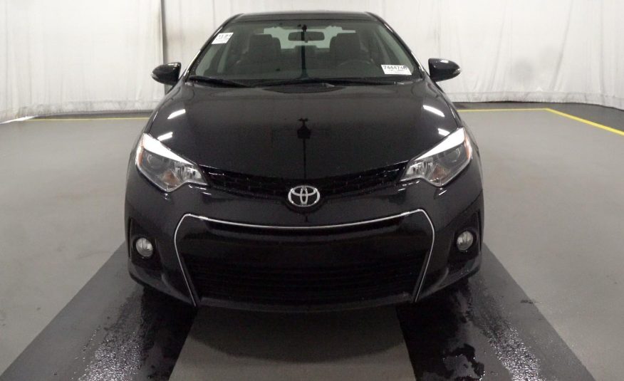 2016 Toyota COROLLA S PLUS